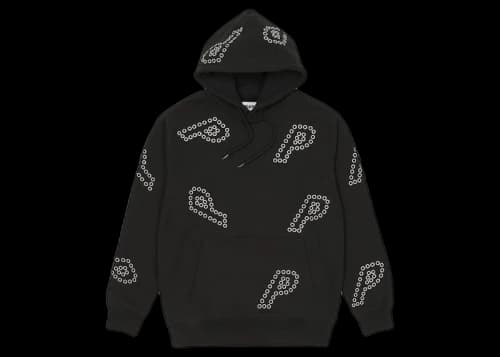 Palace Eyelet P Hood Black