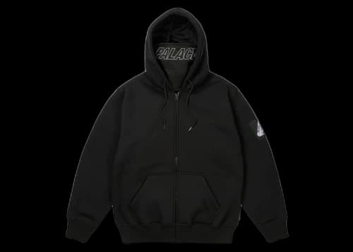 Palace Facemask Thermal Hood (FW23) Black