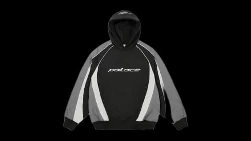 Palace Far Out Hood Black
