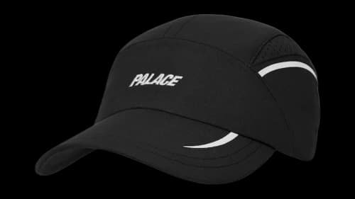 Palace Faster Tri-Cool Runner Cap Black