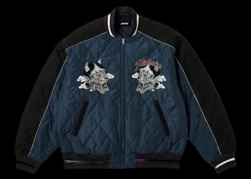 Palace Festival Bomber Jacket Black