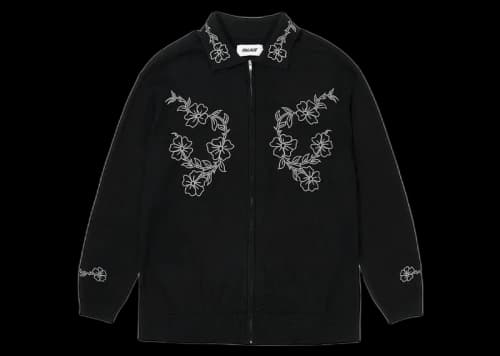 Palace Flexus Zip Longsleeve Black