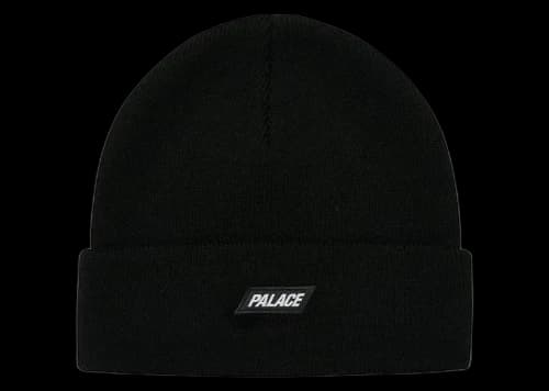 Palace Font Beanie Black