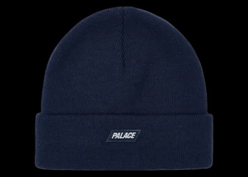 Palace Font Beanie Navy