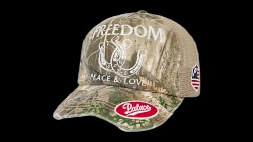 Palace Freedom Distressed Trucker Realtree Edge