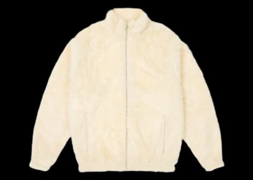 Palace Furry Zip Funnel White