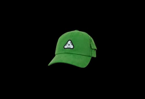 Palace Garment Dyed Tri-Ferg Patch 6-Panel Olive (FW22)