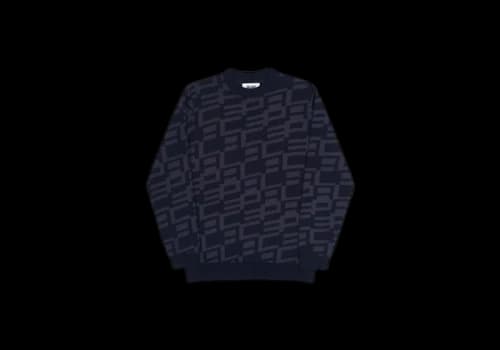 Palace Geo Knit Black/Grey