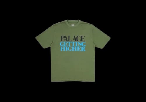Palace Getting Higher T-Shirt Army Green