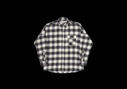 Palace Ghost Shirt Black/White