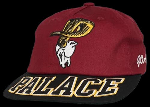 Palace Goats 5-Panel Burgundy