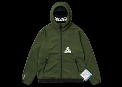 Palace Gore-Tex Masked Soft Shell Jacket Green