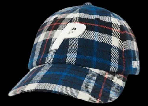 Palace Gore-Tex Plaid P 6-Panel Navy Check