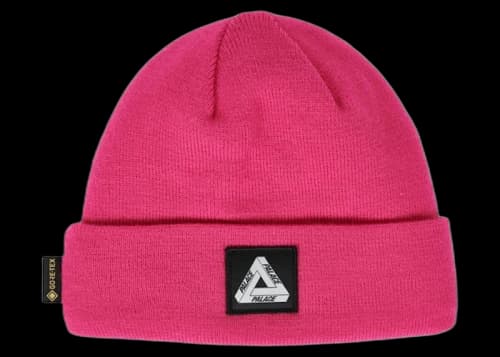 Palace GORE-TEX Tri-Ferg Patch Beanie Pink