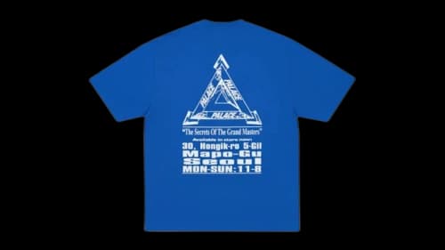 Palace Grand Master T-shirt (FW25) Blue Berry