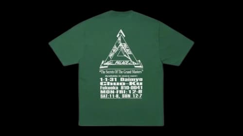 Palace Grand Master T-shirt (FW25) Racey Green