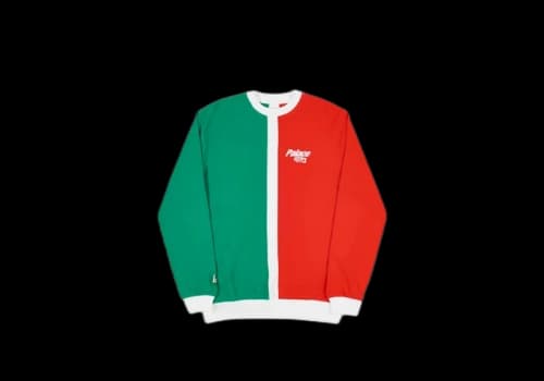 Palace Gtx Splitter Crew Green/White/Red