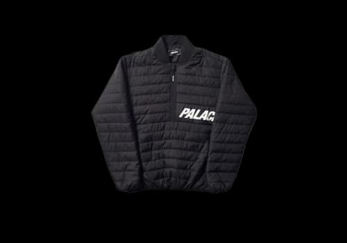 Palace Half Zip Packer Black/Black