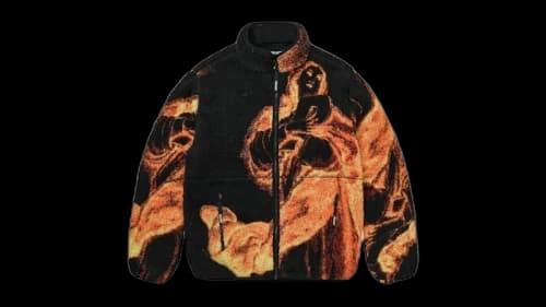 Palace Holy Grail Funnel Fleece Black