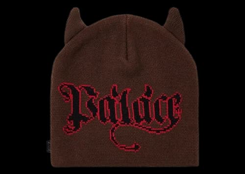 Palace Horny Nein Cuff Beanie Nice Brown