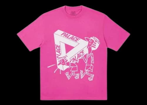Palace If You Build It T-shirt Pink