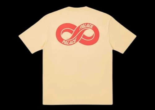 Palace Infinity T-shirt Yellow