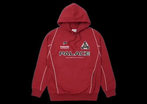 Palace International Hood Burgundy