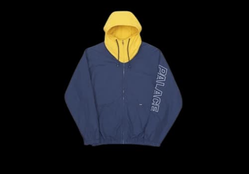 Palace Internationale Cotton Windbreaker Indigo/Yellow