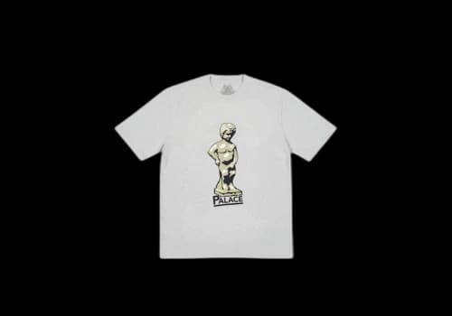 Palace Jimmy Piddle T-Shirt Grey Marl