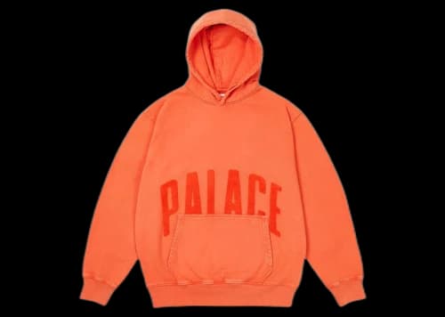Palace League Hood Rouge