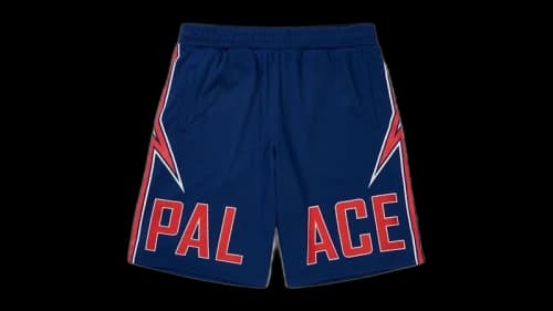 Palace Lightning Basketball Short Navy/Red