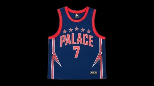 Palace Lightning Basketball Vest Navy/Red