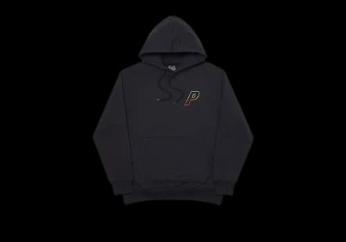 Palace Linear Triple Fade Hood Black