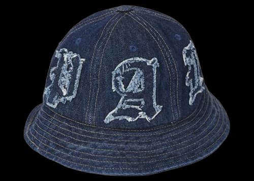 Palace Lique Denim Bucket Hat Stone Wash