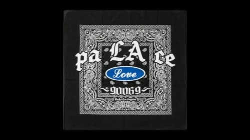 Palace Logo Bandana Black
