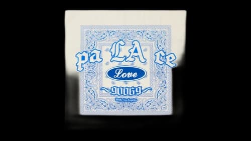 Palace Logo Bandana White