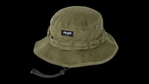 Palace London Cord Boonie The Deep Green
