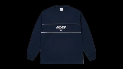 Palace London Longsleeve Navy