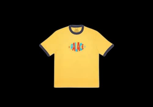 Palace Lozenge T-Shirt Yellow