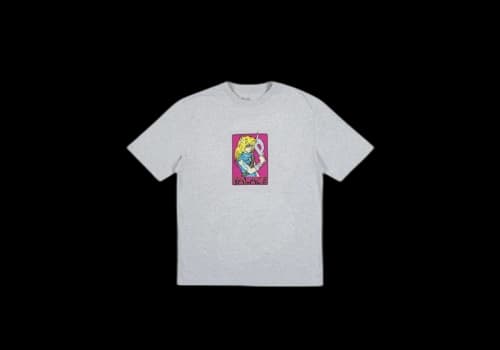Palace Mangal T-Shirt Grey Marl