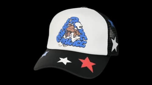 Palace Mark Bode Trucker Black