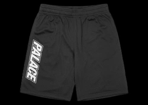 Palace Mesh Border Short Black