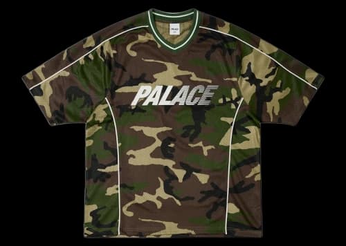 Palace Mesh Jersey Woodland Camo