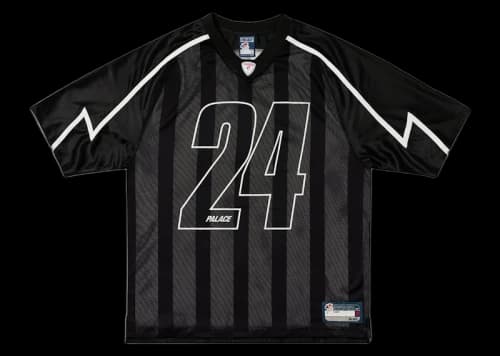 Palace Meshy Stripe Jersey Black