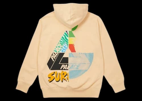 Palace Mix Up Hood Yellow