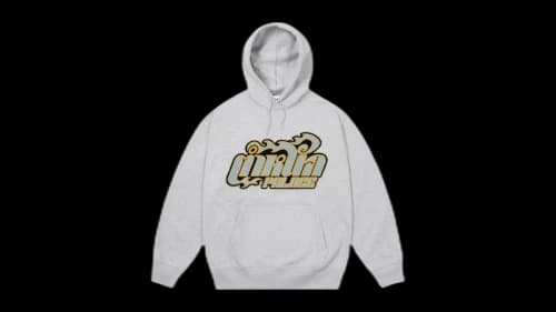 Palace Muay Hood Grey Marl