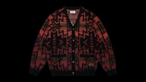 Palace Navajo Knit Cardigan Brown