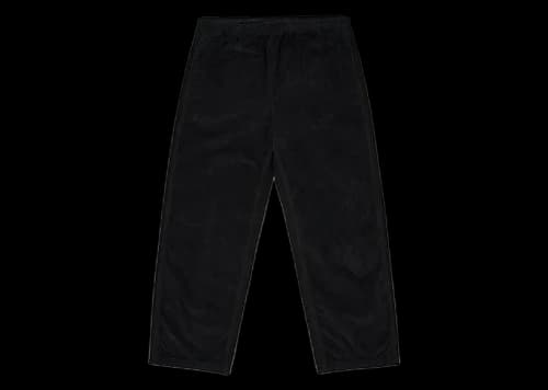 Palace Needle Cord Beach Trouser Black