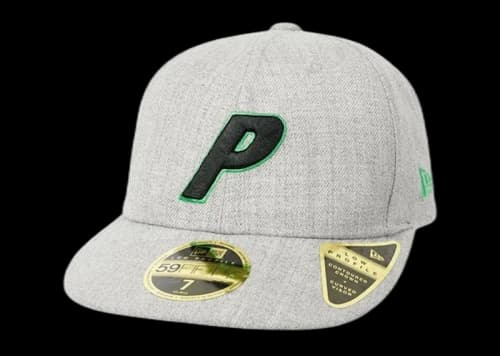 Palace New Era LA Hat Grey
