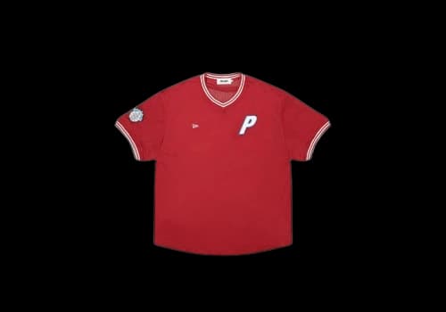 Palace New Era London Jersey Cordovan